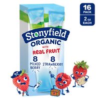 Stonyfield Organic YoKids Squeezers Lowfat Yogurt ...
️