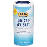 Hain Pure Foods Sea Salt, Iodized️