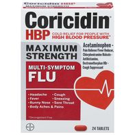 Coricidin Multi-Symptom Flu, Maximum Strength, Tab...
️