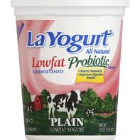 La Yogurt Yogurt, Lowfat, Unsweetened, Plain️
