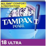 TAMPAX Pearl Tampons Ultra Plastic Unscented️